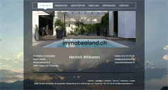 Desktop Screenshot of immobeoland.ch